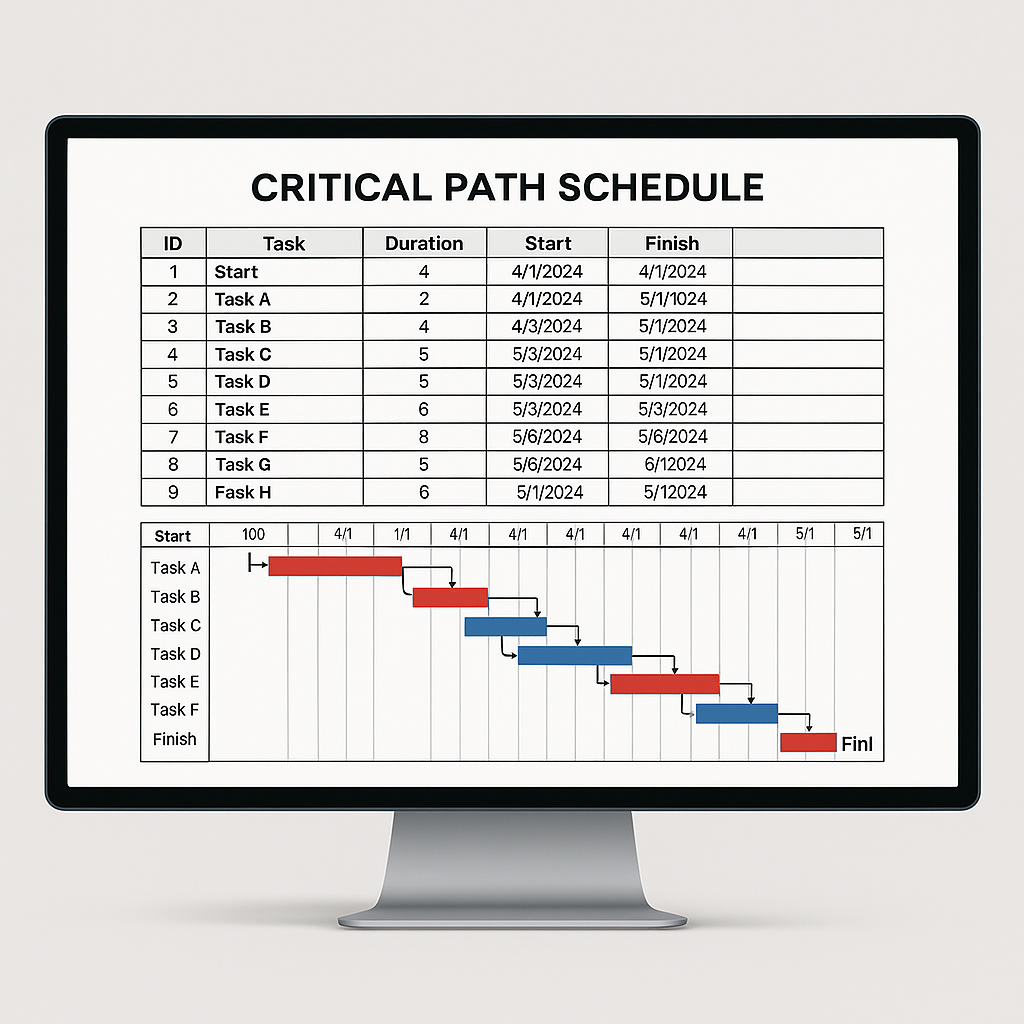 The Critical Path Method (CPM)